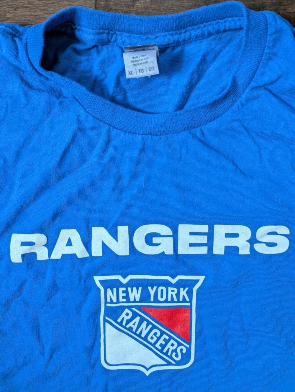 NY Rangers Unisex Size XL T-shirt - Picture 3 of 4